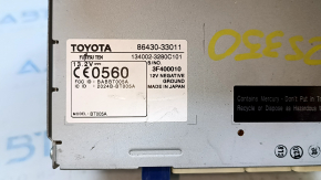 Головное устройство Lexus ES350 08-11 царапины, отсутствует нижний блок кнопок