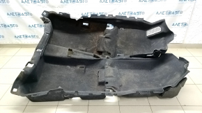Покриття підлоги Honda Accord 23- чорне, накладка для відпочинку ноги хром, під чищення