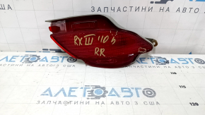 Ліхтар заднього бампера правий Lexus RX350 RX450h 10-15 подряпини, зламане кріплення