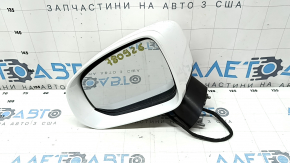 Дзеркало бічне ліве у зборі Volvo XC90 16-24 10 пінів, поворотник, біле