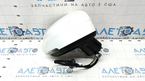 Зеркало боковое правое в сборе Volvo XC90 16-24 11 пинов, поворотник, белое