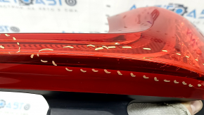 Фонарь внешний крыло правый Volvo XC90 16-26 LED, светлый, трещины в стекле, царапины