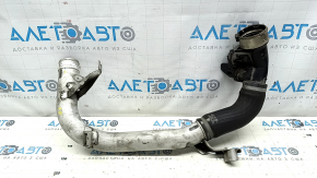 Патрубок интеркулера правый второй Volvo XC90 16-26 T5, T6, T8 3 части