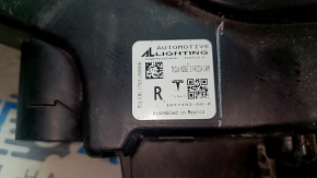 Противотуманная фара птф правая Tesla Model 3 18-23 с поворотником, с корректором, песок