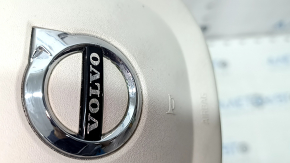 Подушка безопасности airbag в руль водительская Volvo XC90 16-25 серая, царапины, полез хром