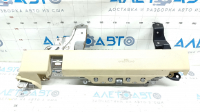 Подушка безпеки airbag колінна водійська ліва Lexus RX350 RX450h 10-15 бежевий, іржавий піропатрон