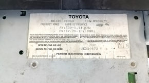 Головное устройство с управлением климата Lexus RX300 98-03 черный, царапины