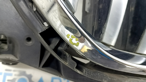 Решетка радиатора grill в сборе BMW X5 G05 19-25 с жалюзи дефлектором радиатора 3.0T с моторчиком, X-LINE, под камеру 360, хром, песок, вздулся хром
