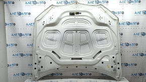 Капот голый BMW X5 G05 19-26 алюминий, белый 300, сколы, тычка