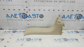 Накладка отвору багажника права Lexus RX350 RX450h 10-15 бежева, подряпини