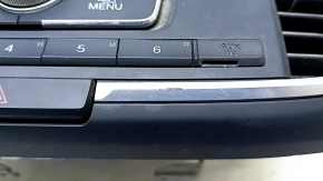 CD-changer, Радио, Магнитофон в сборе Honda Accord 13-17 с дефлекторами, полез хром, царапина