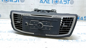 CD-changer, Радио, Магнитофон в сборе Honda Accord 13-17 с дефлекторами, полез хром, царапина