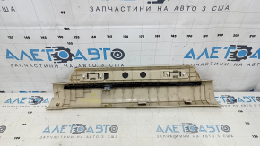 Накладка порогу передня права Lexus RX350 RX450h 10-15 беж, подряпини, зам'ято, зламано напрямна