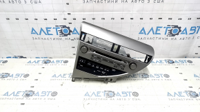 Радіо, Магнітофон, Управління кліматом, Панель у зборі Lexus RX350 RX450h 10-15 тип 2, подряпини