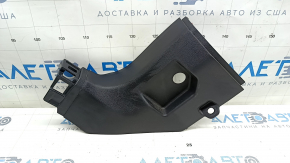 Накладка передньої стійки нижня ліва Nissan Rogue 21-22 чорна S US built