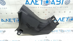 Накладка передньої стійки нижня права Nissan Rogue 21-22 чорна S US built
