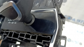 Шифтер КПП с ручкой BMW X5 G05 19-23 под парктроники и stop-go, воздух под стеклом, царапины