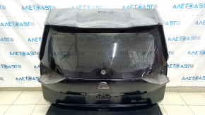 Двері багажника голі зі склом Nissan Rogue 21-26 чорний KH3, під електропривод та keyless, з проводкою