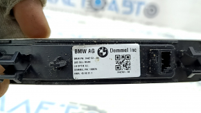 Вставка накладки порога ззаду ліва BMW X5 G05 19-23 хром BMW, з підсвічуванням, подряпини, окислена