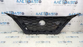 Решетка радиатора grill Nissan Rogue 21-23 под камеру, песок, тычки
