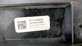 Решетка радиатора grill Nissan Rogue 21-23 под камеру, песок, тычки