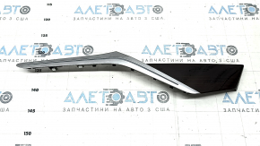 Молдинг обшивки дверей задньої правої BMW X5 G05 19-23 під дерево Fineline Stripe, з підсвічуванням, подряпини