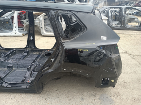 Чверть крило ззаду ліва Nissan Rogue 21-26 на кузові, чорна