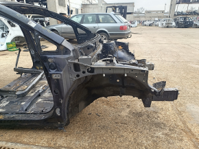Четверть передняя правая Lexus RX350 RX450h 10-15 на кузове, синяя