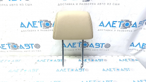 Підголовник передній лівий BMW X3 F25 11-17 бежевий шкіра, відірвана фішка