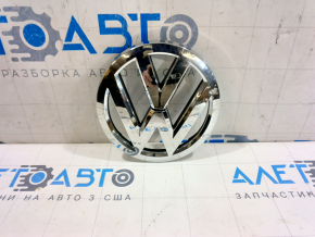 Эмблема решетки радиатора grill VW Touareg 11-14
