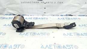 Ремень безопасности задний центральный Hyundai Sonata 15-19 бежевый, под чистку