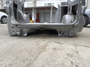 Задня панель Toyota Highlander 14-19 на кузові, срібло