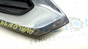 Решетка бампера правая Toyota Avalon 13-15 с вставкой, песок