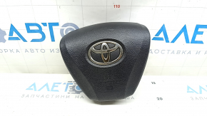 Подушка безпеки airbag в кермо водійська Toyota Avalon 13-18 чорна