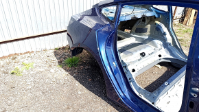 Четверть крыло задняя правая Tesla Model 3 18-23 на кузове, синий PPSB