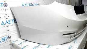Альтернативный ракурс заднего бампера BMW 3 F30 с царапинами