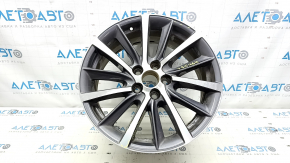 Колісний диск R18 x 7J ET30 Toyota Highlander 14-19 тип 4 графіт, легка бордюрка, корозія