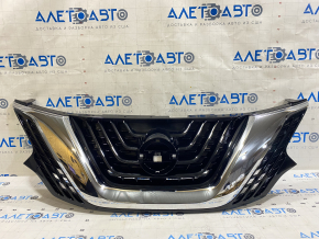 Решетка радиатора grill Nissan Murano z52 15-18 дорест без эмблемы