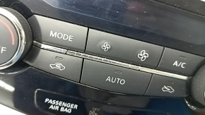 Управление климат-контролем Nissan Rogue 17-20 auto, полез хром, царапины