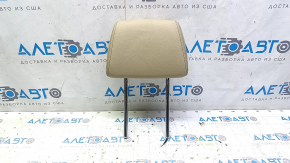 Підголівник передній правий BMW X3 F25 11-17 бежевий шкіра, відірвана фішка, прим'ята шкіра
