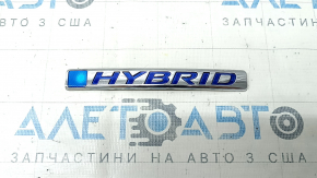 Эмблема надпись HYBRID двери багажника Honda CRV 20-22