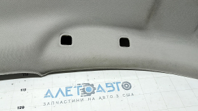 Обшивка потолка Nissan Rogue 17-18 серый без люка, без плафона, под химчистку, вмятины