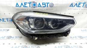 Фара передняя правая в сборе BMW X3 G01 18-21 галоген+LED, с креплением, царапина