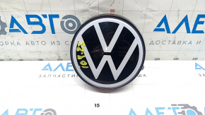 Емблема решітки радіатора grill Volkswagen ID.4 23-26 з підсвічуванням, дрібні подряпини, зламане кріплення