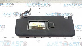 Козирок лівий Volkswagen ID.4 23-26 чорний з підсвічуванням, без гачка