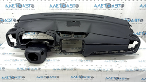 Торпедо передня панель з AIRBAG Honda CRV 20-22 чорна, з обрамленням щитка приладів, іржавий піропатрон, подряпини