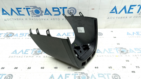 Накладка центральной консоли передняя BMW i3 14-21 черная