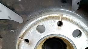 Диск колесный R19х5J ET43 BMW i3 14-21 Style 429 с резиной 155/70 6мм, легкая бордюрка, потрескана резина