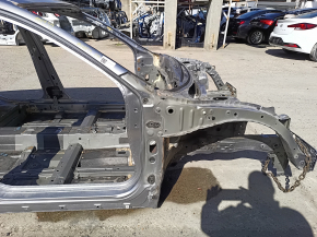 Чверть передня права Honda Insight 19-22 на кузові, срібло