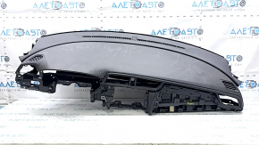 Торпедо передня панель з AIRBAG Honda Insight 19-21 чорна, з накладкою, іржавий піропатрон, під чистку